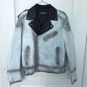 Just Cavalli Leather Jacket